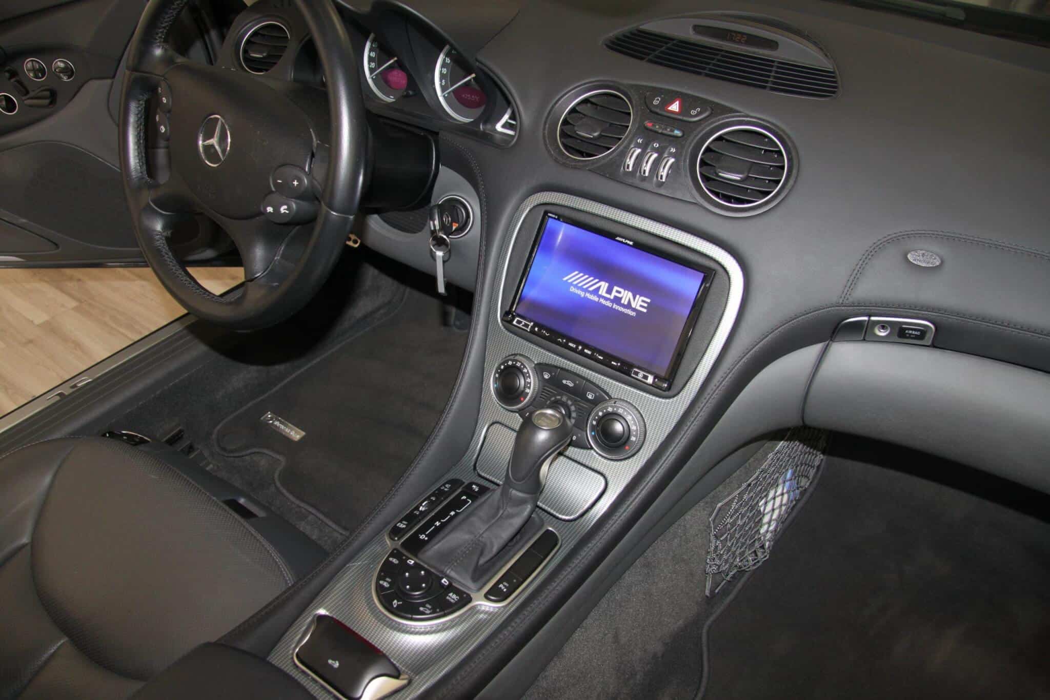 Mercedes SL R230: Alpine Navigationssystem